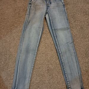 Wax Jean Women's Skinny Light Blue Jeans